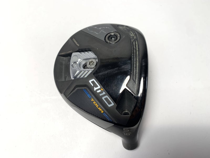 TaylorMade Qi10 Tour 5 Fairway Wood 18* HEAD ONLY Mens RH-Missing Adapter Screw