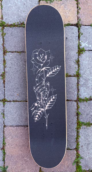 Element Skateboards Nyjah Huston Complete Beginner Skateboard 7.75