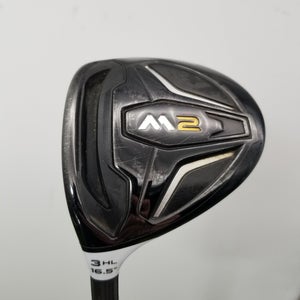LEFTY 2016 TAYLORMADE M2 3 HL WOOD 16.5* REGULAR REAX 65 RED +HC GOOD