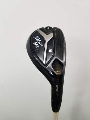 2017 TITLEIST 818 H2 HYBRID 19* STIFF ALDILA ROGUE 85H +HC GOOD