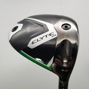 2025 CALLAWAY ELYTE TRIPLE DIAMOND DRIVER 9* STIFF HZRDUS SMOKE IM10 60G VERYGOO