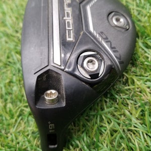 LEFTY 2023 COBRA KING TEC 3 HYBRID 19* CLUBHEAD ONLY +HC GOOD