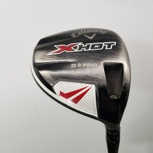 TOUR CERTIFIED 2013 CALLAWAY X HOT PRO DRIVER 9.5* STIFF PROJECT X PXV FAIR