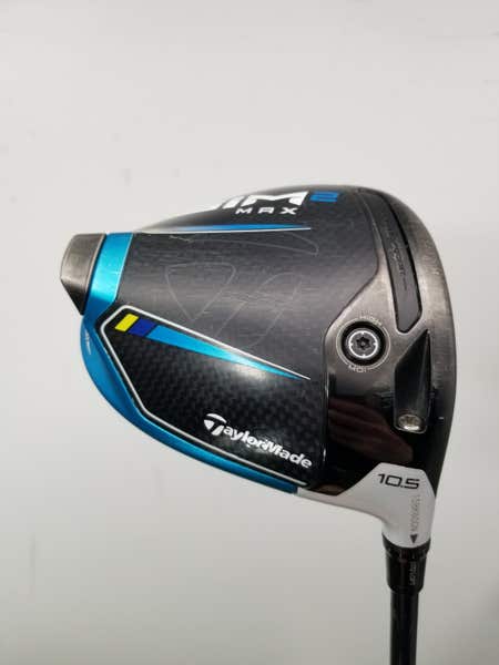 2021 TAYLORMADE SIM2 MAX DRIVER 10.5* REGULAR FUJIKURA VENTUS BLUE 