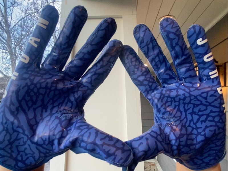 セール‼️JORDAN FLY LOCK PADDED GLOVES BLUE L