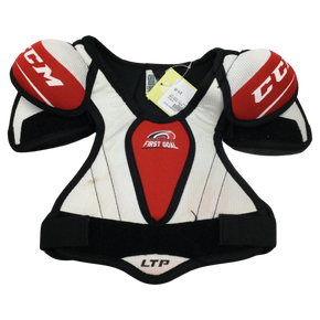 Used CCM LTP FIRST GOAL LG Hockey Shoulder Pads 11613-S000134090