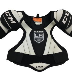 Used CCM LTP LIL KINGS SM Hockey Shoulder Pads 11613-S000128847