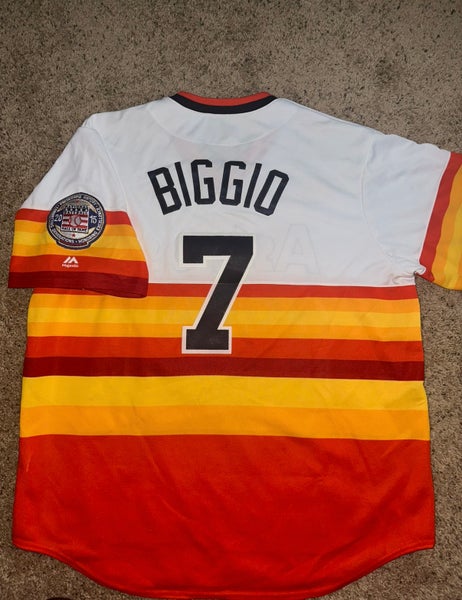 Houston Astros Craig Biggio Hall Of Fame Vintage Jersey | SidelineSwap