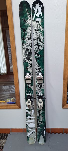 Volkl Katana 183 cm skis full metal OG burly Marker Griffon bindings CHARGER