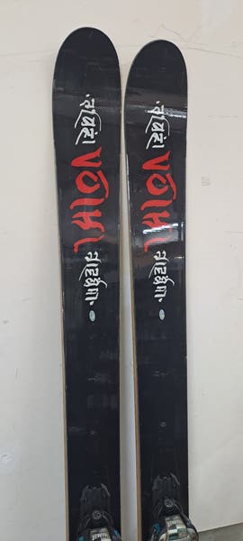 Volkl Gotama 190 cm skis Buddha adjustable Marker Griffon bindings