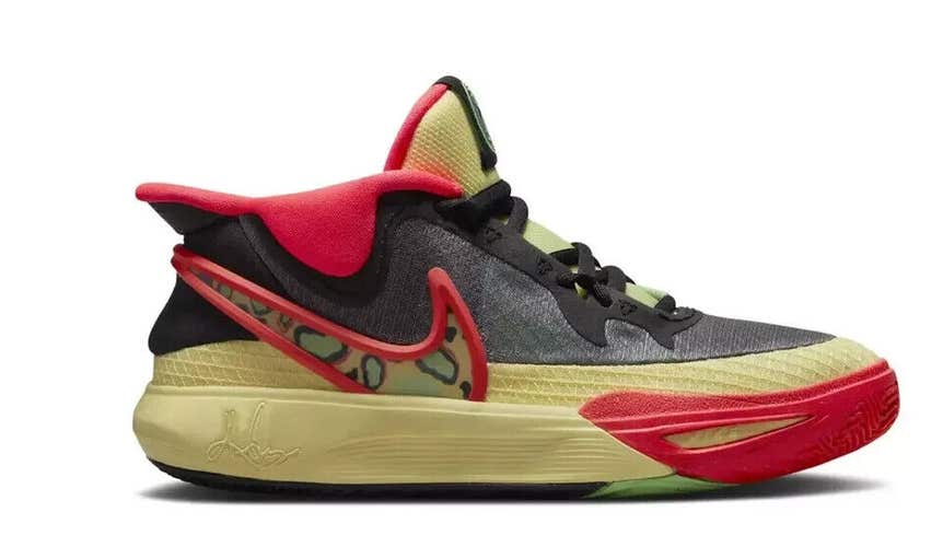 Nike Kyrie 8 GO DQ8076-003 Sneaker Kids US 6Y Black Lemon Chiffon GS Shoes EF61