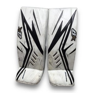 Brian's (Used) White Intermediate 30" Goalie Leg Pads