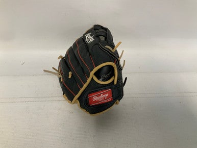 Used Rawlings H115hb Bb Sb Glove Rh Throw Black 11 1 2" 11823-s000027426