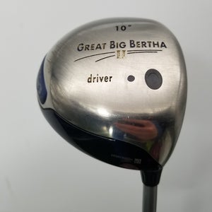 2004 CALLAWAY GREAT BIG BERTHA II DRIVER 10* FIRM GBB SYSTEM 60 45" FAIR