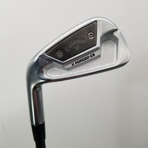 LEFTY 2021 CALLAWAY X FORGED CB 7 IRON REGULAR MITSUBISHI MMT 85 36.5" VERYGOOD