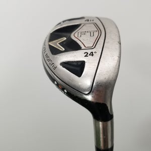 2008 CALLAWAY FT 4 HYBRID 24* REGULAR FUJIKURA M FIT ON FAIR