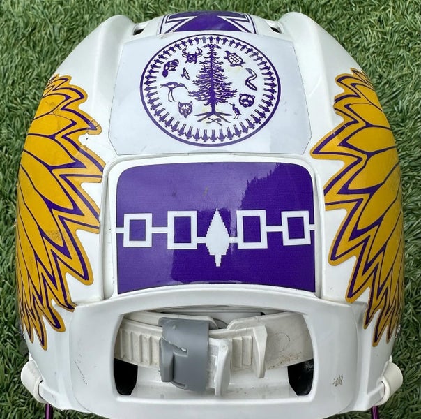 *RARE* 2015 Iroquois Nationals Bauer Box Helmet (Medium)