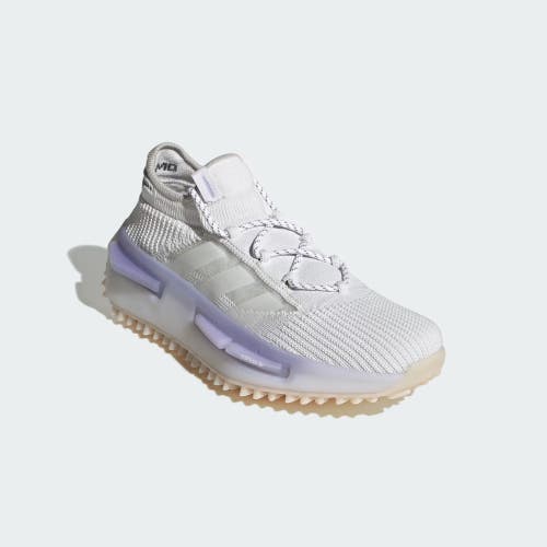 Adidas NMD S1 HP5522 Sneaker Men's US 5 White Light Purple Lifestyle Shoes EF330