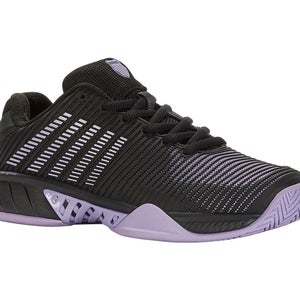 K-Swiss Hypercourt Express 2 96613-014-M Women's US 9.5 Black Tennis Shoes EF354