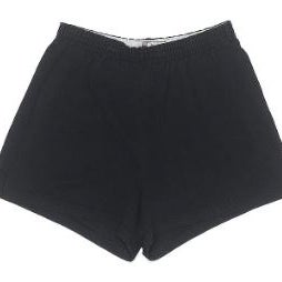 Black Medium Kids Unisex Soffe Shorts (New)