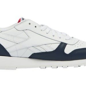 Reebok Classic Leather IE2585 Sneaker Men's US 10 White Navy Casual Shoes EF316
