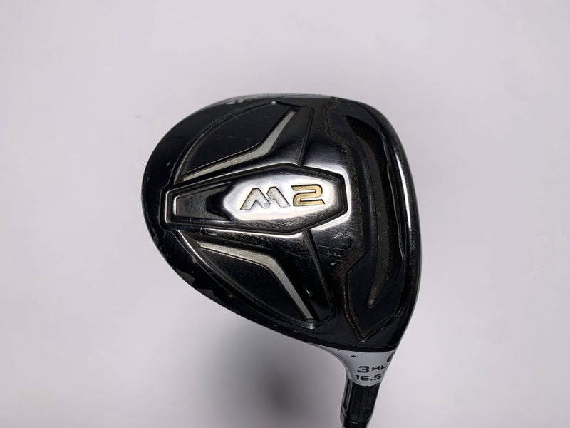 TaylorMade M2 3 Fairway Wood 16.5* REAX 65g Regular RH Oversize Grip -1.5''