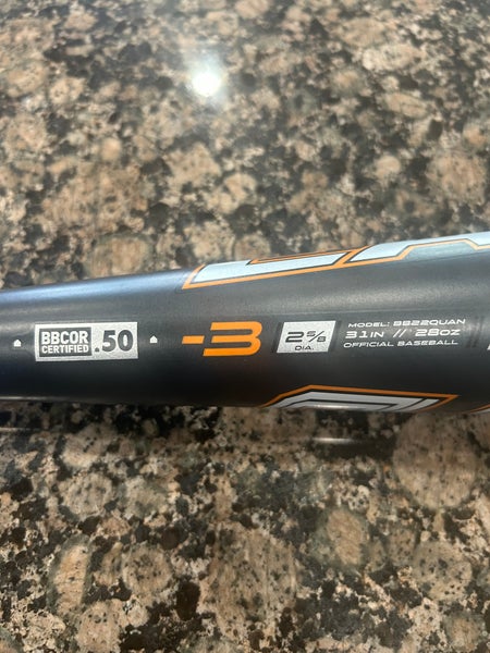 2024 Easton Quantum BBCOR Certified Bat (-3) 28 oz 31" (New)