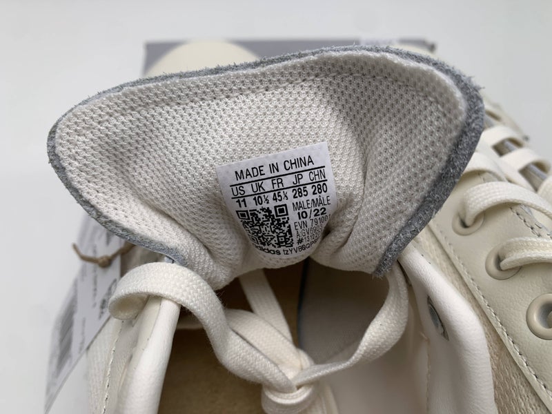 Adidas Go-To Spkl 1 Spikeless Golf Shoes Beige Chalk White Men's SZ 11 (GV6903)