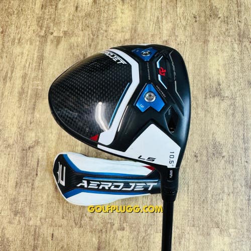 Cobra Aerojet LS 10.5 Driver w/ Headcover, Regular Flex (1658)