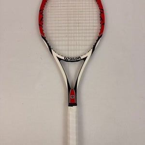 Wilson K Six One Tour 90, 4 3/8 Excellent 9/10 Roger Federer