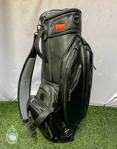 Used Stitch Golf SL4 5-Way Black Cart/Carry Bag