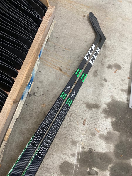 2 Pack New LH CCM RibCor 76K Hockey Stick P28 55 Flex