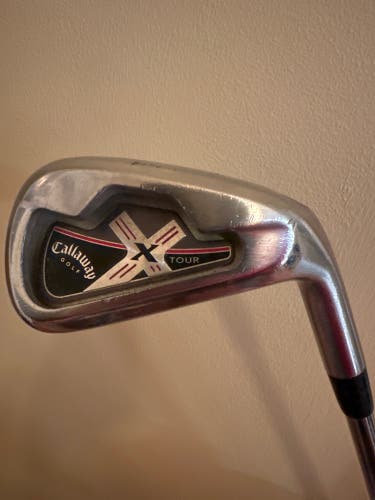 Men's Callaway 6 Iron X Tour Right Handed Stiff Flex Steel Shaft (Used)