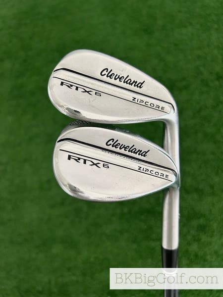 クリーブランド RTX6 ZIPCORE 2本セット52/10 58/10