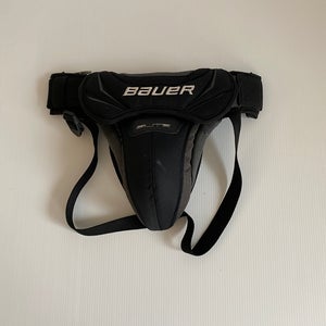 Used Junior Bauer Elite Goalie Jock Cup