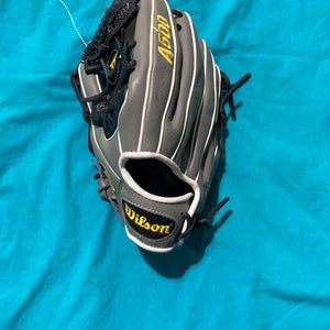 Gray Wilson A500 Left Hand Throw Infield Baseball Glove 11" (Used)