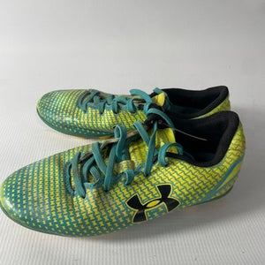 Under Armour (Used) Size 13.0 (W 14.0) Yellow Cleats