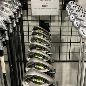 Used Ping RAPTURE Mens Iron Set RH 4I-GW/AW 11834-S000033002