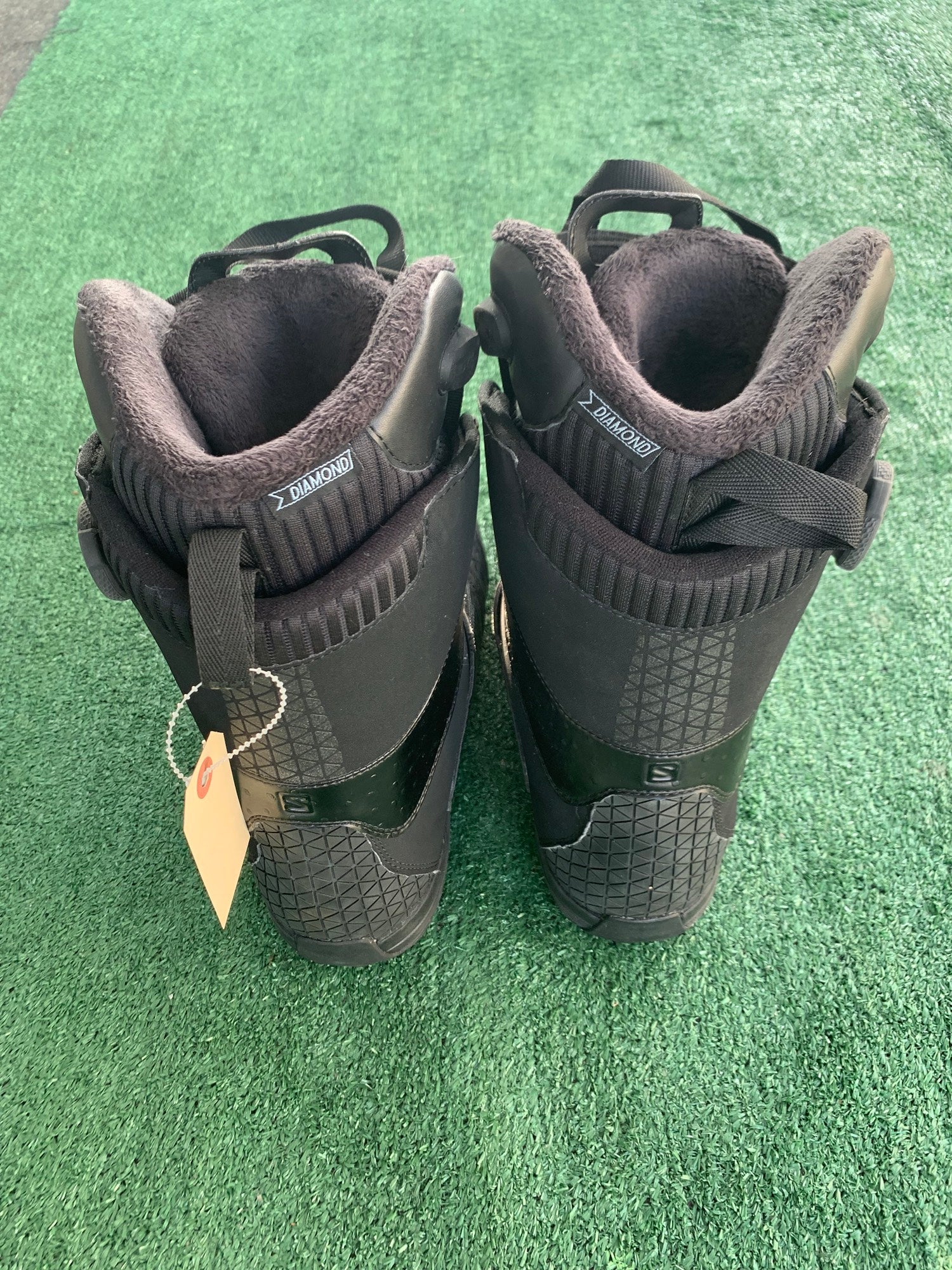 Women's Salomon Kiana Toast Focus Boa Snowboard Boots | Size 8.0