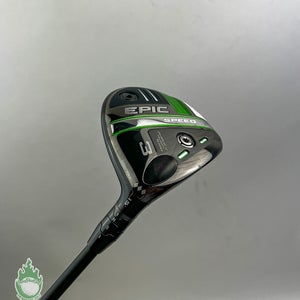 RH Tour Issue Callaway Epic Speed TD Head 3 Wood 15* Tensei Stiff Graphite Golf