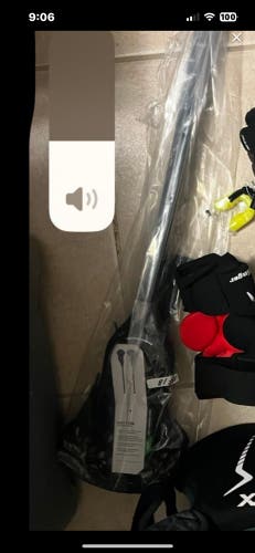 On hold lacrosse youth stick