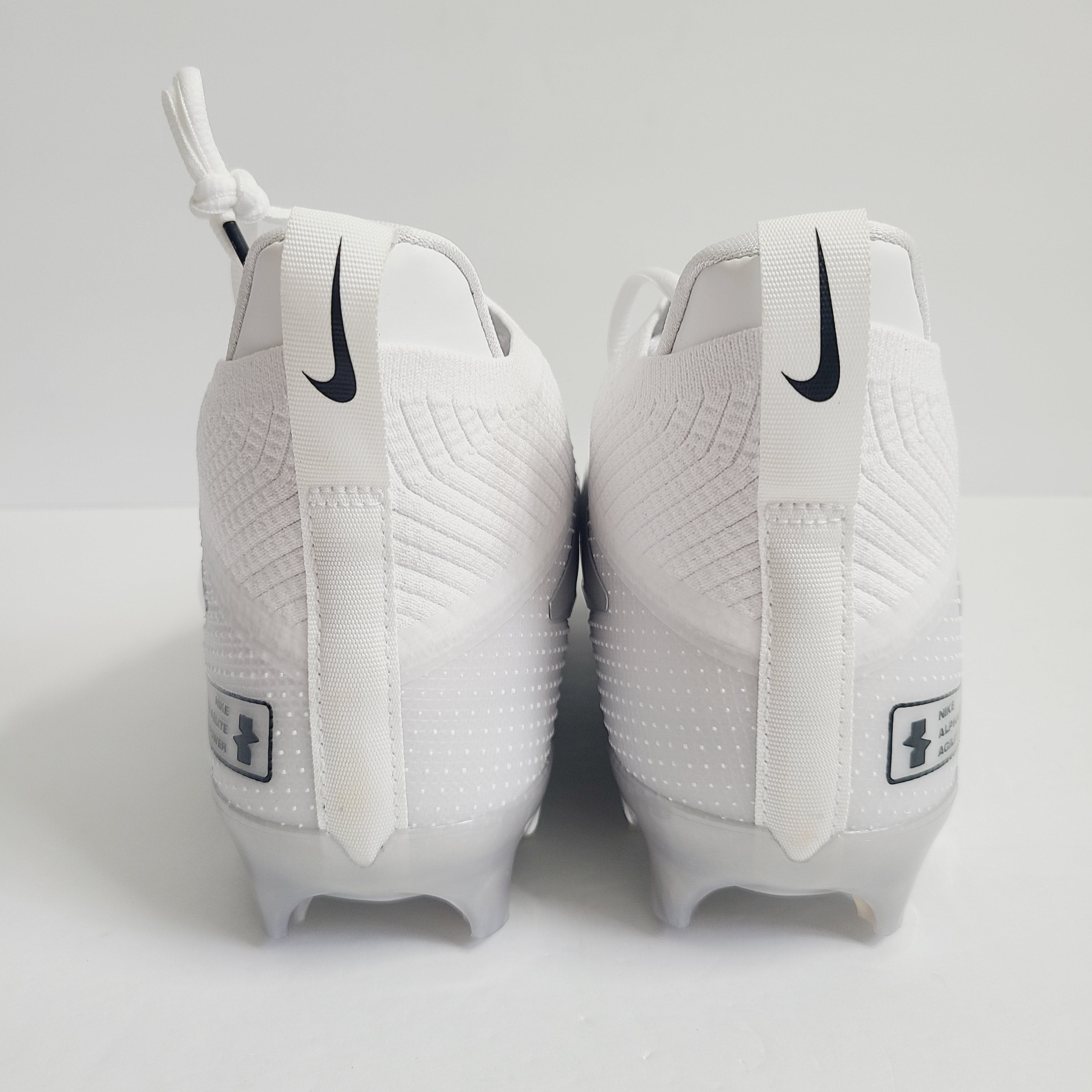 Nike‎ Alpha Menace Pro 3 Low PE White Football Cleats FB6834-100 Mens Size 12.5 Nike Alpha Menace Pro 3 Low Football Cleats White/Black  main image 3