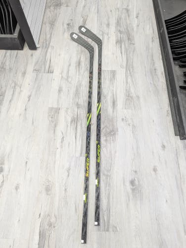 Bundle of 2 New Senior CCM Supertacks AS4 Pro Left Handed Hockey Stick, 85 Flex, P28