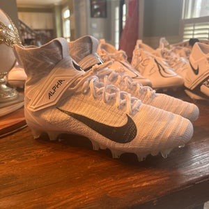 Men's  Size M 12.5 (W 13.5) Nike High Top Alpha Menace Elite 3 Molded Cleats (New)