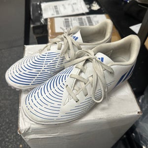 Used Adidas Soccer Indoor Shoes White Junior 04 11849-S000026054
