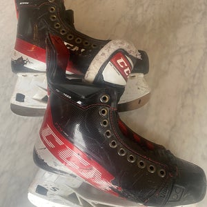 CCM FT4 Pro Hockey Skates 6.5D 3 Sets Blades