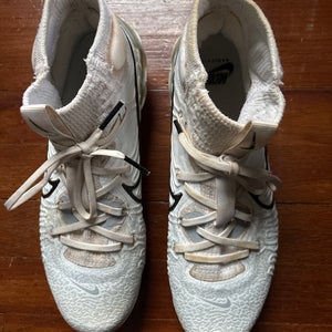 White Men's Size M 7.5 (W 8.5) Nike Alpha Huarache NXT Metal (Used)