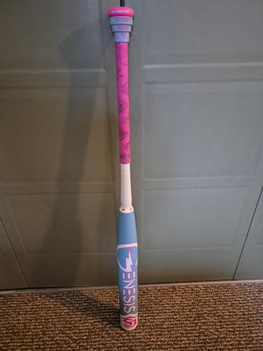 2024 Louisville Slugger Genesis Bubblegum  Bat (-7) Composite 26.5 oz 34" (Used)