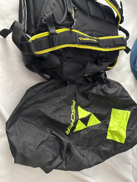 Used Fischer Boot Bag/ Back Pack WITH Rain Cover