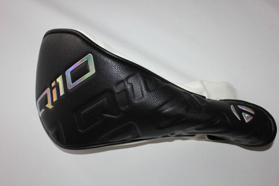 TALYORMADE MY Qi10 DRIVER HEADCOVER - BLACK/WHITE